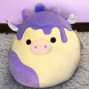 12-inch Benito
the Blueberry Cow Plush Toy Original Squishmallows
